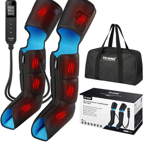 FIT KING Leg Massager with Heat for Circulation Upgraded Full Leg and Foot - Picture 9 of 9